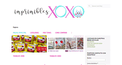 Desktop Screenshot of imprimiblesxoxo.com